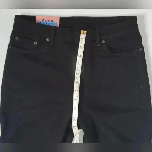 Acne Women’s Size 28 Jeans, High Rise, Black, Like New - Picture 4 of 11